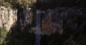 Purling brook Falls at Springbrook National Park in Queensland