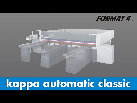Format4® kappa automatic classic - Beam saw | Felder Group