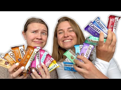 Trying EVERY flavor of Quest Protein Bars!
