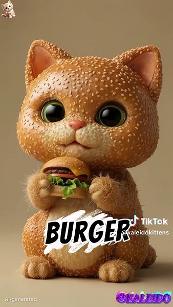 9 Food Cats Eating Themselves 🍕🍣 | Viral CAT EATING MEME Compilation 2025 . . What if the cutest baby cats were made of food... and actually ate themselves? 😹🍔🍓 In this ultra-realistic 16K compilation, watch 9 adorable food cats — from sushi to pizza, dumpling to chocolate — as they joyfully nibble on mini versions of their own delicious designs. Perfect for fans of AI-generated videos, funny cat animations, kawaii content, and food memes! This is the ultimate CAT EATING MEME for 2025. Don’