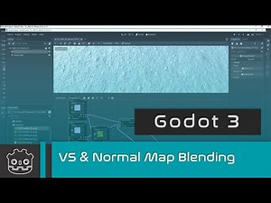 Godot 3 - Visual Shaders and Normal Map Blending