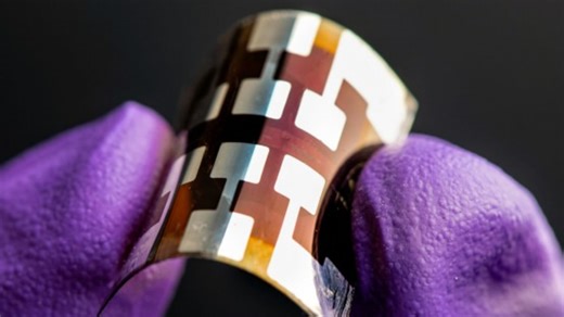 Tough bendable solar cell hits 25% electricity conversion efficiency