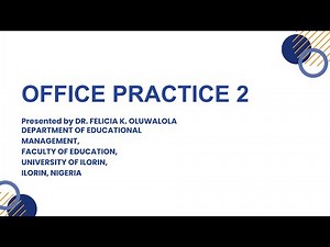 Office practice 2