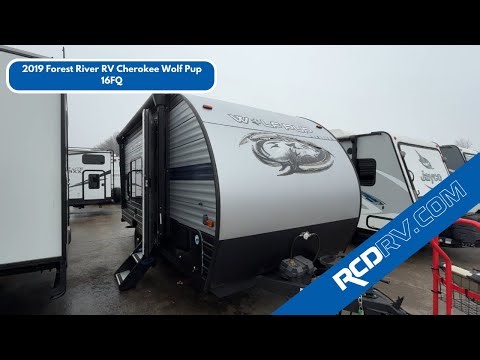 2019 Forest River RV Cherokee Wolf Pup 16FQ