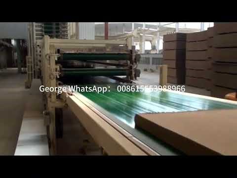 China automatic PB particle board chipboard production line