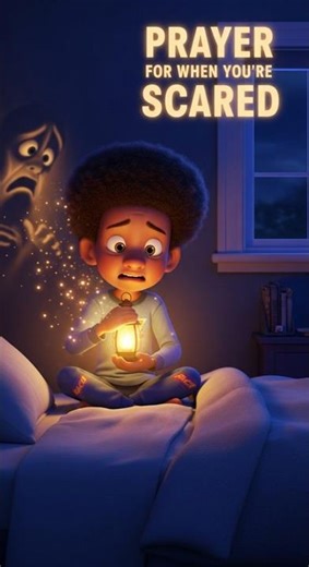 Prayer for When You’re Scared 🙏 | God Is With You #viral #shorts #bibleanimation