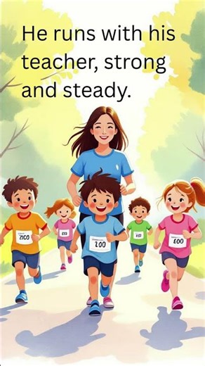 Let's Run! #funlearning #funreading #autisticlearning
