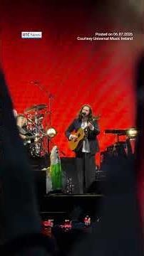 Hozier joined Mumford & Sons on stage at Marlay Park gig in Dublin | #RTENews #Hozier
