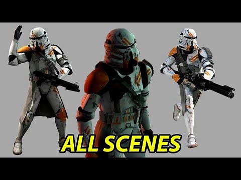 Star Wars - Airborne clone trooper (All scenes )