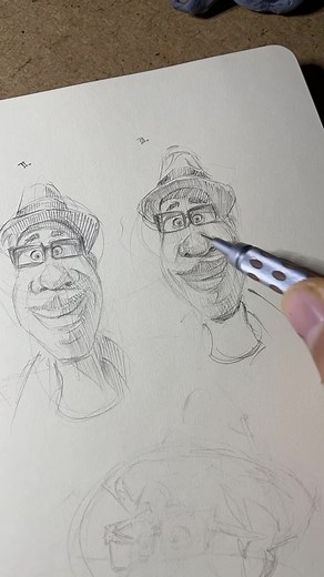 Step-by-Step Animated Portrait Drawing | Sketch and Painting