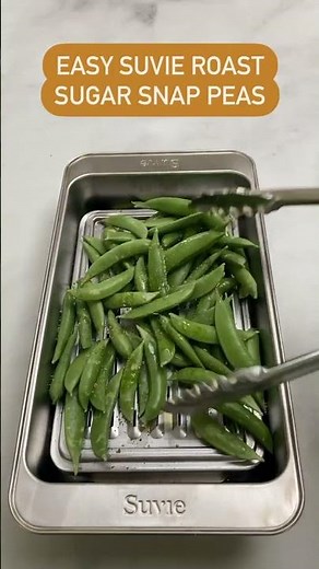 Easy Roast Sugar Snap Peas