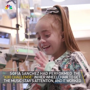 "Oh my God," What else would you say when Drake walks into your hospital room? It seems a suburban Chicago girl's #KikiChallenge caught the attention of the singer so he decided to pay her a visit at her hospital room where she's awaiting a heart transplant. http://on.nbc10.com/8t7b0vI | NBC10 Philadelphia