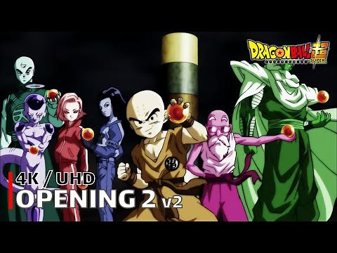 Dragon Ball Super - Opening 2 v2 (Genkai Toppa × Survivor) | 4K UHD Creditless | Subtitles