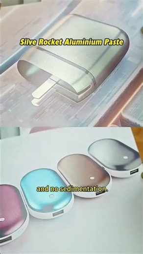 Water-Based Aluminum Paste for Stable Metallic Printing