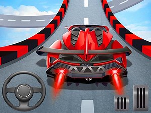 Play Car Stunts Race 3D | Free Online  Games. KidzSearch.com