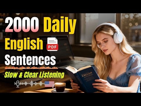 Learn Fast: 2000 Daily English Conversation Sentences for Beginners | English Podcast