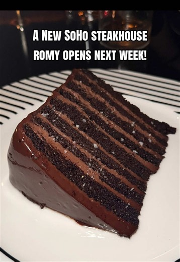ROMY opens in the old Little Prince space on 9/29! It’s an intimate steakhouse with an old school supper club feel. Perfect for a date night or upscale birthday dinner with just a few friends. #nyc #soho #newopening #steakhouse