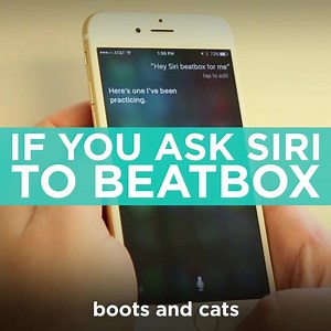 Go ahead...ask #Siri to beatbox. http://abc13.com/1161118/ #beatbox #iphone | ABC13 Houston