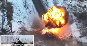 'Kẻ hủy diệt' Terminator trúng đạn ở chiến trường Ukraine