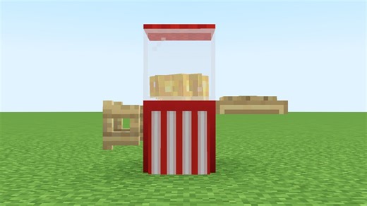 Minecraft máquina de palomitas #Minecraft #Juegos | Rabahrex