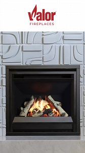 The Valor Horizon gas fireplace is now equipped with V-Class burner technology, delivering a more dynamic flame presentation—paired with your choice of birch, driftwood, or traditional log sets. Compact yet impactful, it’s an excellent choice for fireplace inserts or new construction projects. | Valor Fireplaces