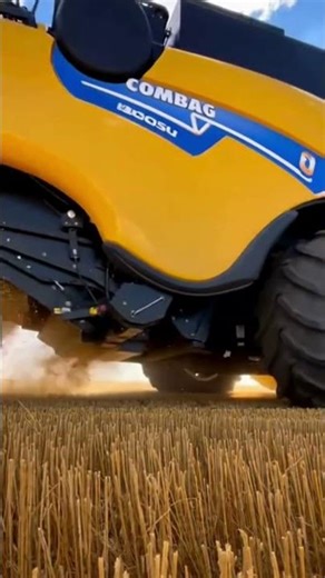 Barley Harvest in Action | Powerful Harvesting Machine Close-Up