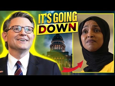 Mike Johnson Just DESTROYED Ilhan Omar With One Question - Watch Her Go COMPLETELY SILENT!