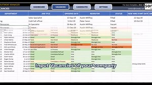 Recruitment Tracker Excel Template | Recruit Track Dashboard | Hiring Process in Excel | Applicant Tracking System - Etsy