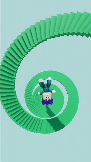 Thanos plays Infinite Stairs Roblox 🥺💚 #roblox #shorts