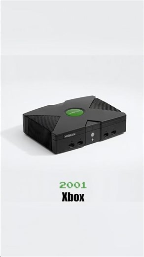 Evolution of Xbox Consoles #xbox #xboxone #xboxseriesx