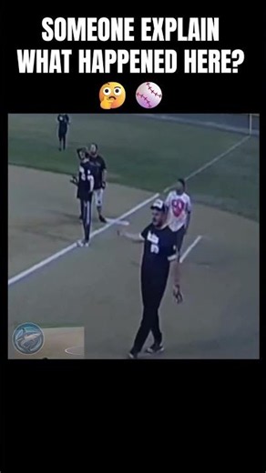 Someone Explain What Happened? 🤔⚾ #mlb #baseball