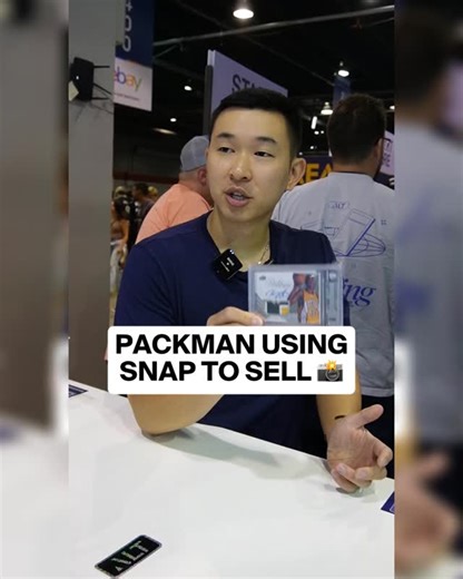 Alt • Trading Card Marketplace | Even the biggest names in the hobby are using Snap to Sell 💵 The process begins when a user takes a photo of a card they wish to consign... | Instagram