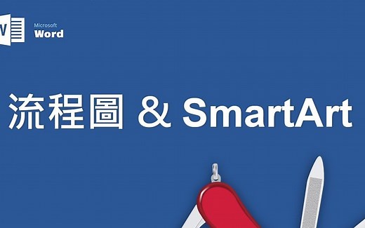 Microsoft Word 基础教学 17：流程图制作 & SmartArt