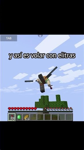 tutorial de como volar con elitras y cohetes