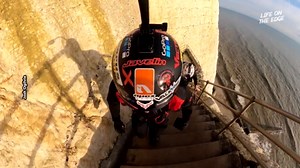 Base jump with no room for error