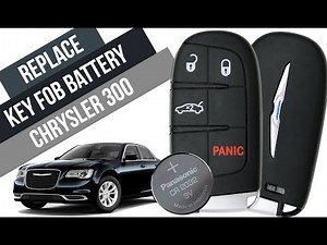 How to replace the Chrysler 300 remote control battery