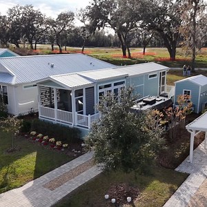 197K views · 3.8K reactions | Her 499 Sq Ft Tiny Home Manufacturer/Model: Chariot Eagle Hawk Community: Simple Life (Florida location) | Tiny Home Tours | Facebook