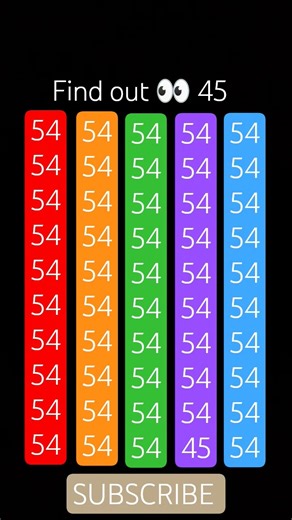 ❓👉 #ढूंढो 45 #youtubeshorts find the odd number #gkmath #gkquestion #maths #paheli #puzzle #quiz😲