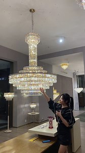 STUNNING! If you are looking for a foyer chandelier.Highly recommeded this chandelier. It's absolutely beautiful, glittery and unique. For more detail please click https://bit.ly/40BxwiR | Lyfairs
