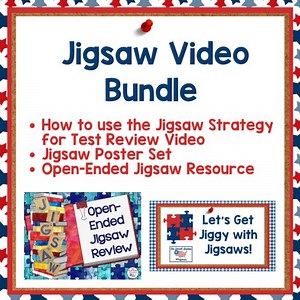Open-Ended Jigsaw Strategy Video BUNDLE