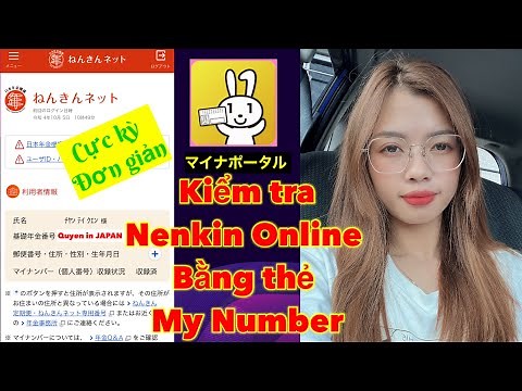 Hướng Dẫn Kiểm Tra Nenkin Online Cực Đơn Giản Bằng My Number - Quyen in JAPAN✅