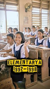 353K views · 19K reactions | My Elementarya Days, 1992-1998. ♥️ #Batang90s #Reimaginations #NungAraw | Nung Araw | Facebook
