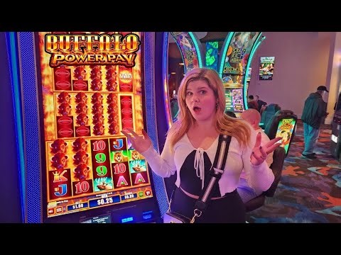 I Found the BEST PAYING Buffalo Slot in the Casino! (Ruby Slots)