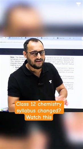 Class 12 Chemistry New Syllabus Update 2026 🚨#syllabusupdate #class12chemistry #cbsechemistry