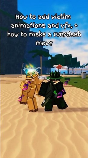 How to make Victim Animations and Run Moves in TSB Skillbuilder #gaming #roblox #robloxtsb