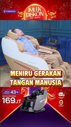 Review Kursi Pijat Toshiko T81 – Kursi Pijat Canggih 20 Program, Zero Gravity & Kontrol Suara AI