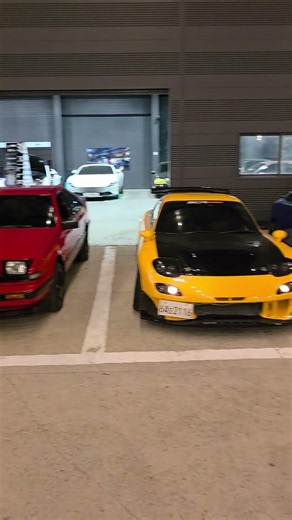 ​"AE86, Silvia S12, RX-7, & Elan Lined Up at Korea's Ultimate Car Meet!"