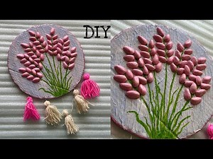 DIY Pista shell Wall Hanging | Easy Pista Shell Craft Idea | Pista Shell Flower Craft tutorial