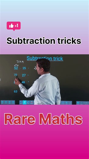 subtraction tricks of two digit number | subtraction tricks | #viral #trending #subtraction #maths
