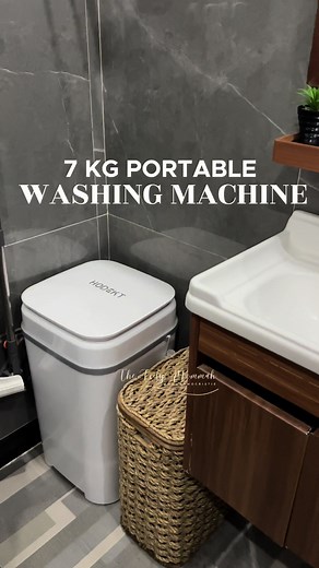Compact Mini Washing Machine with Dryer for Small Homes